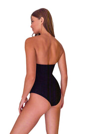 Fallon One Piece - (Onyx Scrunch/Onyx)