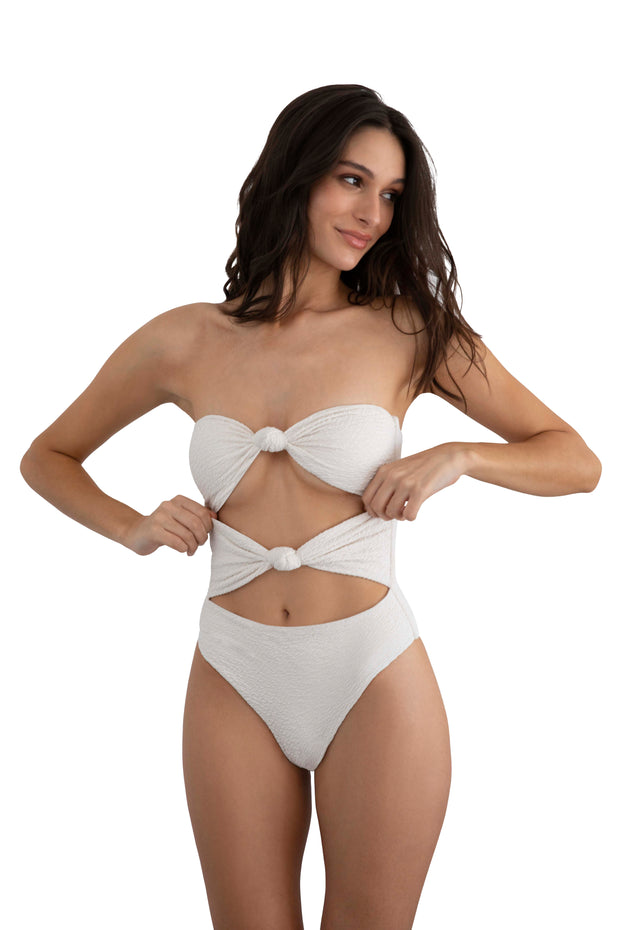 Fallon One Piece- (Vanilla Scrunch/Vanilla)