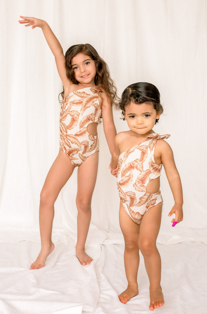 X Jessi Malay Kids One Piece Isabella - (Palma/Bronze)