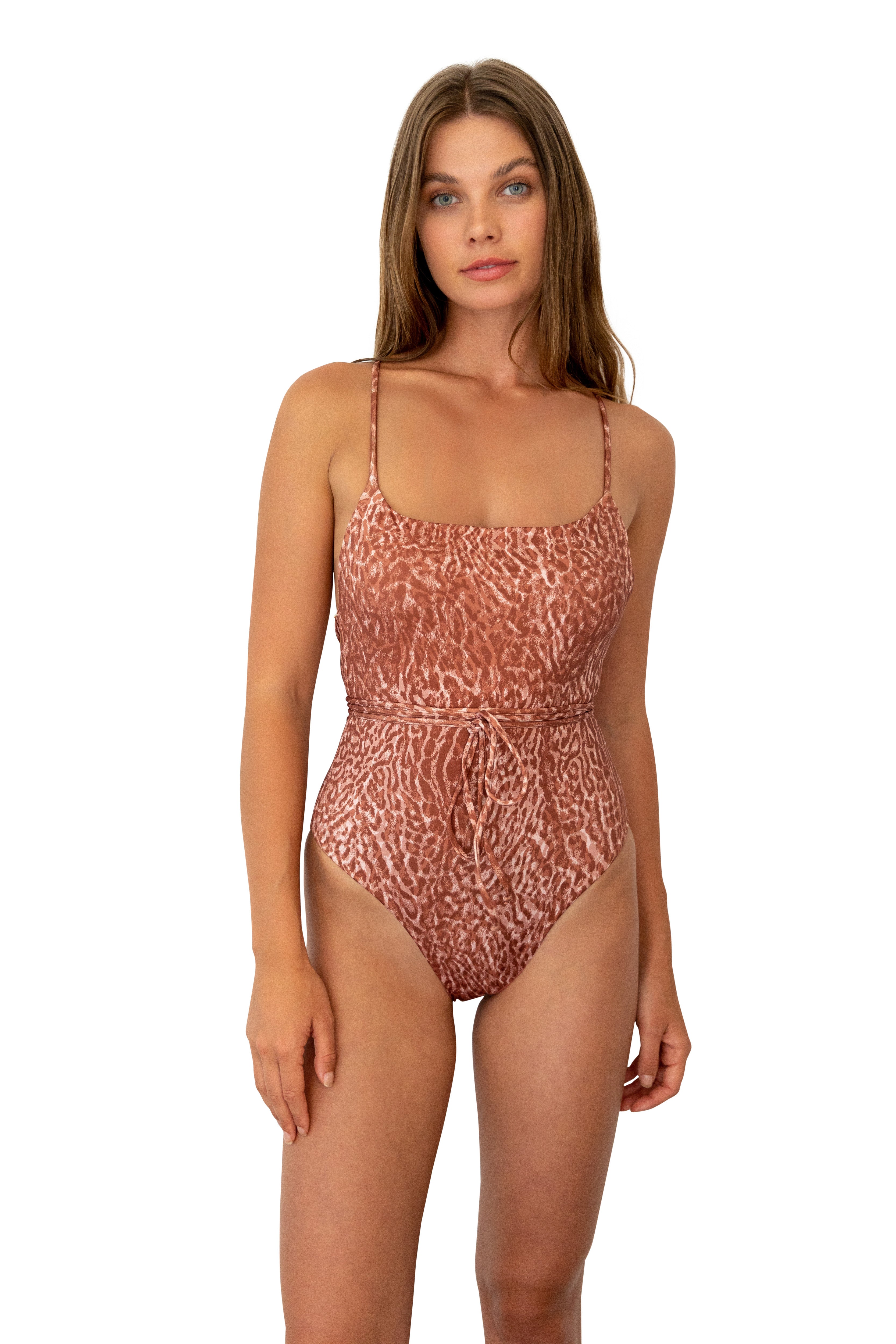 Gianna One Piece- (Leopard/Spice) – KYA swim