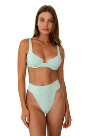 X Jessi Malay Camilia Bottom - (Seafoam Scrunch/Seafoam)