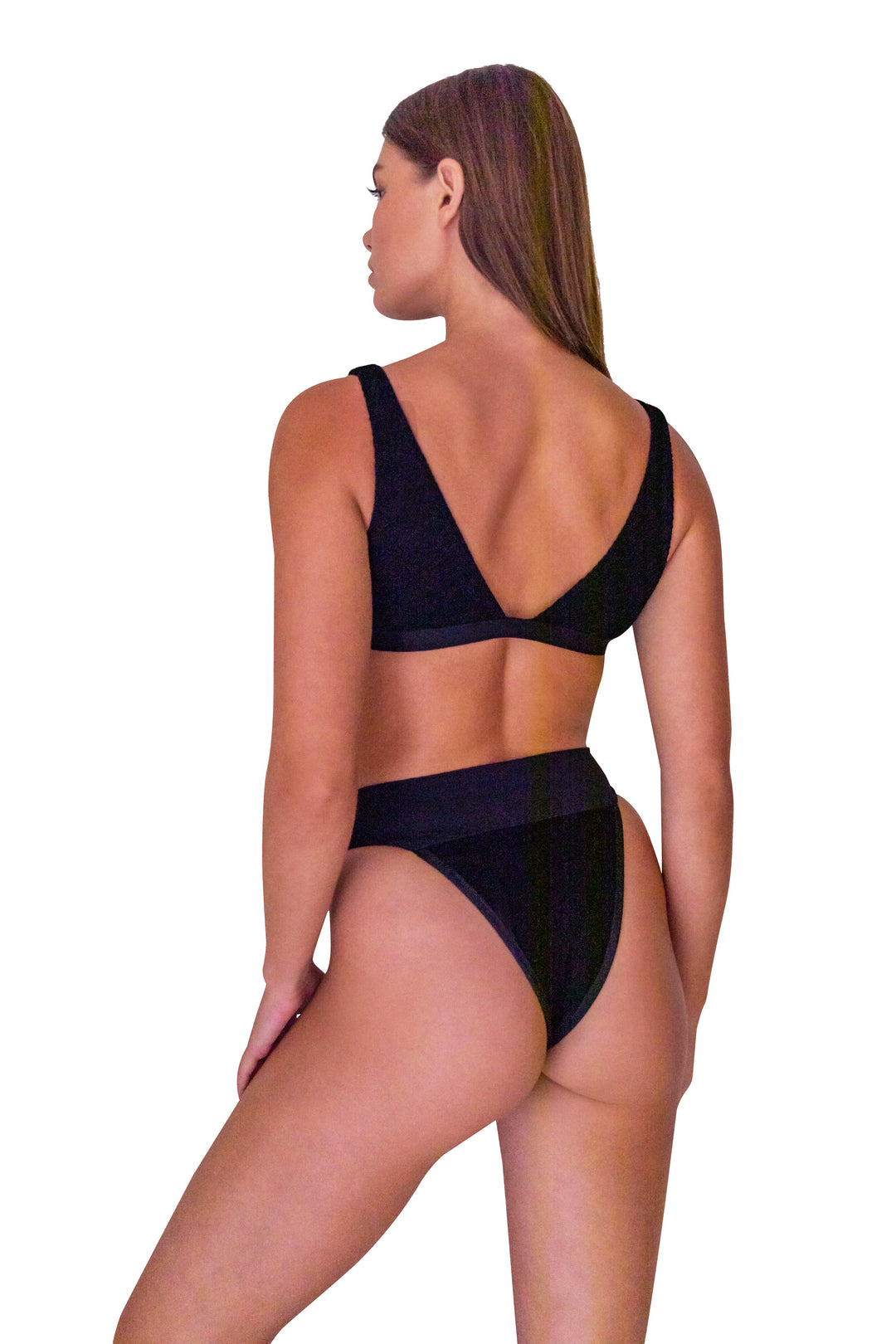 Abbey Top - (Onyx Scrunch/Onyx)