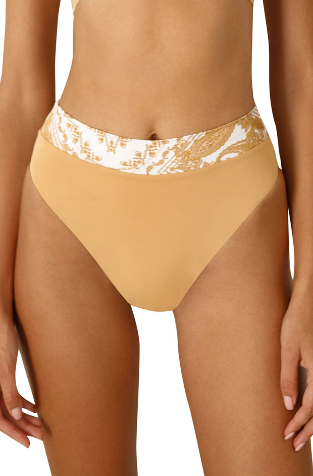 Isla Bottom - (Paisley/Sand)